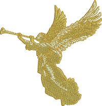 Christmas Angel-Angels, Angel embroidery, machine embroidery, Christmas Angel