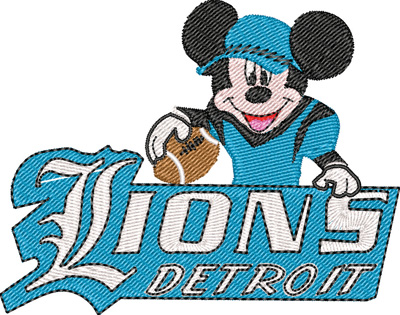 Detroit Lions Mickey-Detroit Lions Mickey,football, Mickey, sports, Detroit