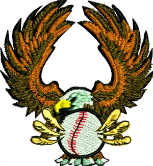 Baseball American Eagle-Baseball American eagle american eagle baseball machine embroidery