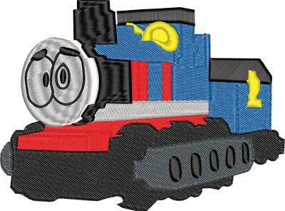 Edward-Edward, Thomas, Train, Thomas the Train, toys, trains, machine embroidery