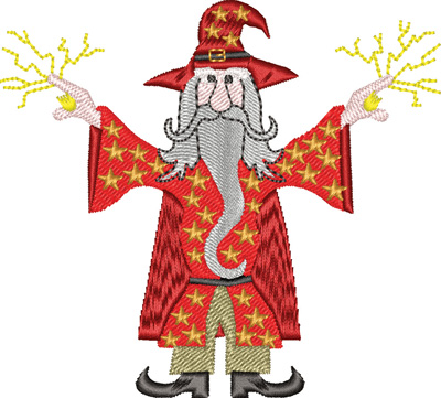 Gandalf Wizard-Gandalf Wizard, Potter, Harry, Wizard, Gandalf, machine embroidery