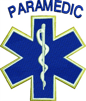 Paramedic Embroidery design-PARAMEDIC PARAMEDIC EMBROIDERY DESIGN EMBROIDERY MEDICAL MEDIC