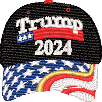 Trump Hat-Trump Hat, Trump, President, Hat, machine embroider, Political